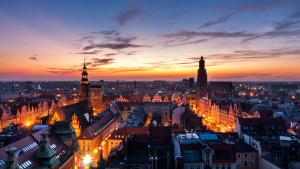 Market Square at night/fot. M.Jędrzejczak