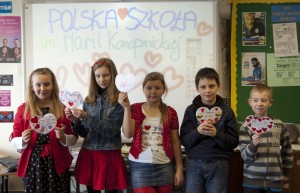 Celina Priebe (L), Natalia Kus, Angelika Stefańska, Adrian Oleszkiewicz i Sebastian Zachert/ Fot. Małgorzata Bugaj-Martynowska